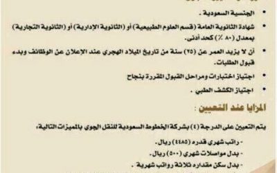 الخطوط السعودية وظائف مبيعات لحملة الثانوية العامة 1436هـ – وظائف الخطوط السعودية 2015 في كل المناطق