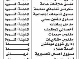 مجموعة عبدالغني حسين وظائف معلمات وعاملات وإداريين واستقبال في المدينة والرياض وجدة