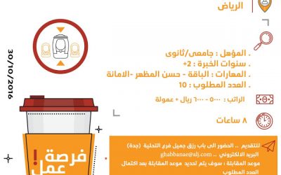 وظائف بائعي ساعات ومجوهرات في #الرياض  رواتب حتى 6000 ريال