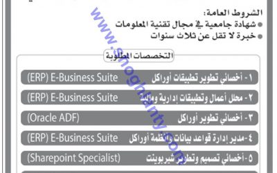 الجريسي لخدمات الكمبيوتر وظائف تقنية