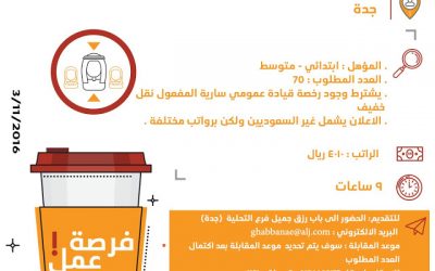 بندة وظائف سائقين نقل خفيف في #جدة راتب 4010 ريال