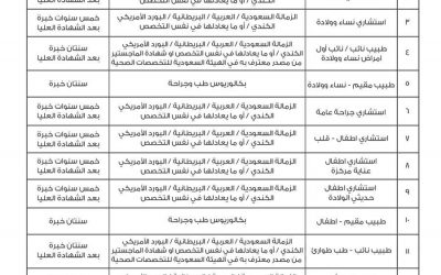 مستشفى قوى الامن وظائف استشاريين واطباء نساء ورجال