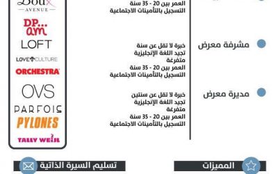 وظائف نهج الخيال في الرياض وظائف مديرة معرض ومشرفة ومبيعات