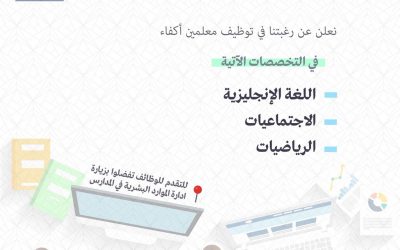 وظائف معلمين في المدينة المنورة رياضيات انجليزي اجتماعيات