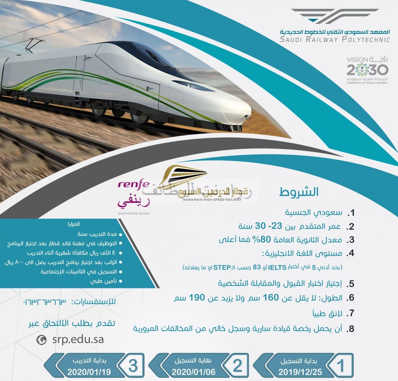 وظائف قطار الرياض